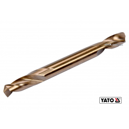 Свердло по металу двостороннє шліфоване YATO 6 x 66/16 мм HSS 6542