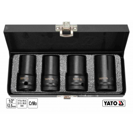 Головки торцеві ударні для зриву гвинтів YATO 1/2