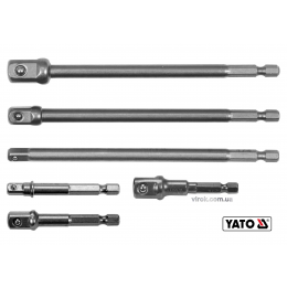 Тримачі-адаптери торцевих головок YATO 1/4