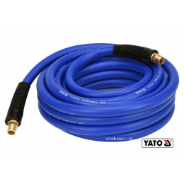 Шланг пневматичний гібридний YATO 12.5 мм x 10 м 3/8