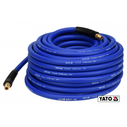 Шланг пневматичний гібридний YATO 12.5 мм x 30 м 3/8