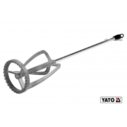 Міксер для фарби та клею оцинкований YATO Ø100 x 500 мм HEX 10-20 кг