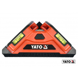Рівень лазерний для укладання плитки YATO 10 м +/-1 мм кут-90° 2 лазера 2 капсули 2 x AA