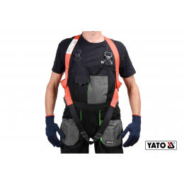 Шлейки безпеки з лямками корпуса тіла для висотних робіт YATO