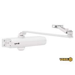 Дотягувач дверей механічний VOREL 25-85 кг 180° 248 х 42 х 52 мм