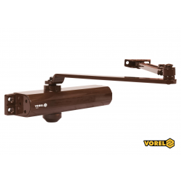 Дотягувач дверей механічний VOREL 25-85 кг 180° 248 х 42 х 52 мм