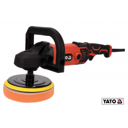 Полірувальна машина YATO 1400 Вт Ø180 мм 600-3500 об/хв М14