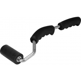 Валик притискний гумовий YATO Ø38 x 75 мм, сталева ручка 370 мм