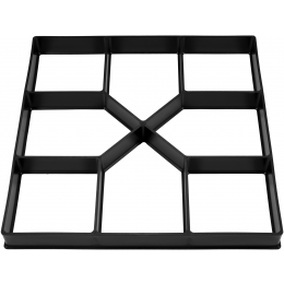 Форми з поліпропілену для виготовлення бруківки VOREL 400 х 400 x 40 мм