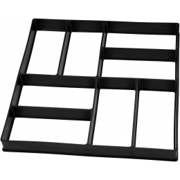 Форми з поліпропілену для виготовлення бруківки VOREL 400 х 400 x 40 мм