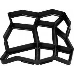 Форми з поліпропілену для виготовлення бруківки VOREL 430 х 425 x 40 мм