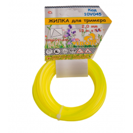 Жилка для тримера ТРИКУТНИК TM VIROK : Ø= 2.0 мм, l= 15 м