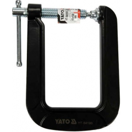Струбцина з гвинтовим затискачем YATO, тип 