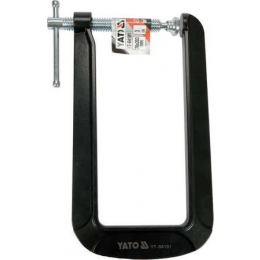 Струбцина з гвинтовим затискачем YATO, тип 