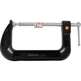 Струбцина з гвинтовим затискачем YATO, тип 