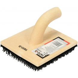 Щітка декоративна для штукатурок YATO, 135х 135 мм