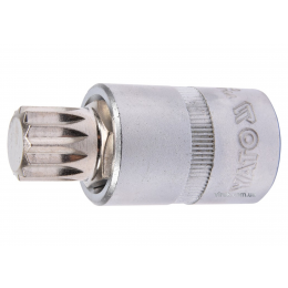 Головка торцева з насадкою викрутковою SPLINE YATO 1/2