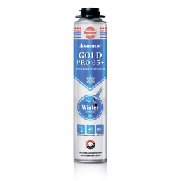 Пена монтажная профессиональная зимняя 850мл (900г) ОАЭ ASMACO (2726111)