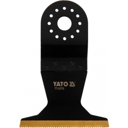 Полотно-насадка різальне біметал для реноватора YT-82223 YATO по дереву і металу, l= 90 мм, w= 65 мм