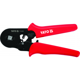 Кліщі для обтискання і зачистки проводів YATO, L= 175 мм, AWG 23-7; 0,25-10 мм²