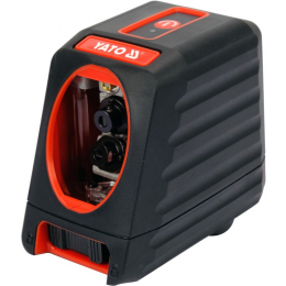 Нівелір лазерний самонівелюючий YATO : точність- ±3 мм/ 10 м, верт./гориз. промені