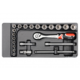 Вклад до інструментальної шафи YATO торцеві ключі 3/8