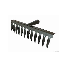 Граблі без ручки (кручений зуб)