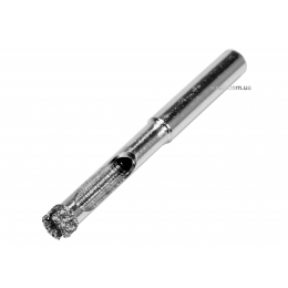 Свердло по гресу і кераміці YATO 6 мм при сухому і мокрому режимах