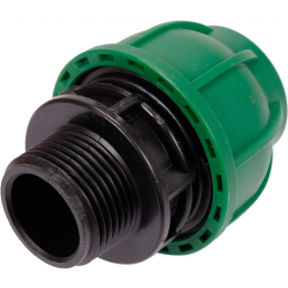 Муфта до водяних пластикових труб з зовн. різьбою 32 мм- 5/4