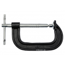 Струбцина G-подібна VOREL 100 мм