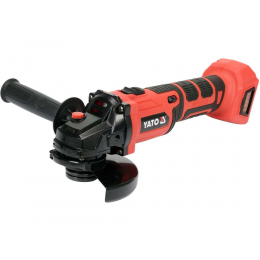 Шліфмашина кутова акумулят.безщіткова YATO:Li-Ion, 18 В, 3 АГод, для диска Ø=125 мм(БЕЗ АКУМУЛЯТОРА)