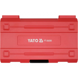 Набір викруток діелектричних ізольованих YATO: до 1000 V, 13 шт. в футлярі