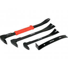 Набір ломів- цвяходерів YATO: 4 шт., l= 180/2000/250/300 мм