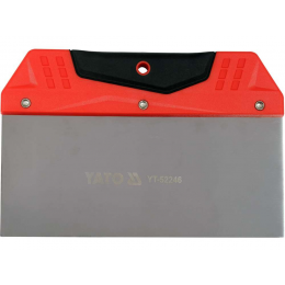 Шпатель для фінішного шпаклювання YATO, 200 мм t= 0.5 мм з нержавіючої сталі