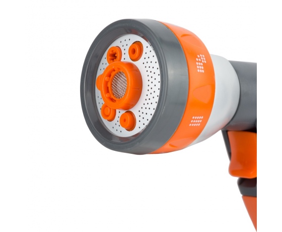 Фото 6 - Пистолет-распылитель 7-ми режимный (ABS+AL+TPR) FLORA (5011274)