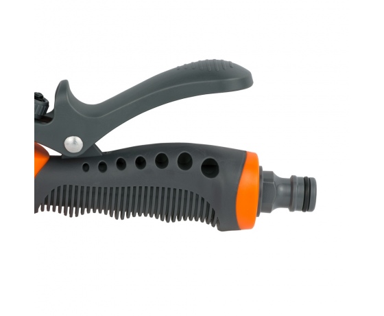 Фото 10 - Пистолет-распылитель 7-ми режимный (ABS+TPR) FLORA (5011494)