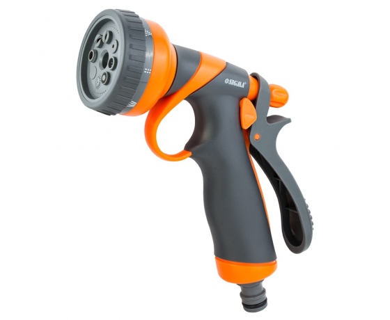 Фото 3 - Пистолет-распылитель 8-ми режимный (ABS+TPR) FLORA (5011354)