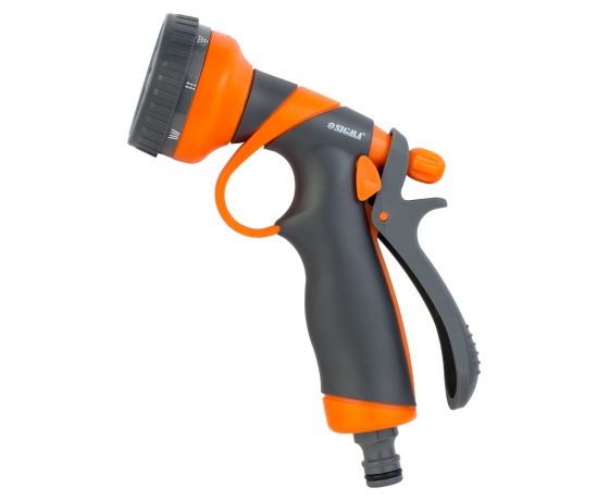 Фото 2 - Пистолет-распылитель 8-ми режимный (ABS+TPR) FLORA (5011354)