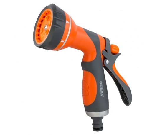 Фото 4 - Пистолет-распылитель 6-ти режимный (ABS+TPR) FLORA (5011434)