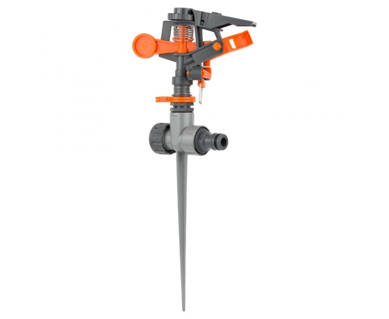 Фото 3 - Дождеватель импульсный на металлическом колышке (ABS+AL) FLORA (5013234)