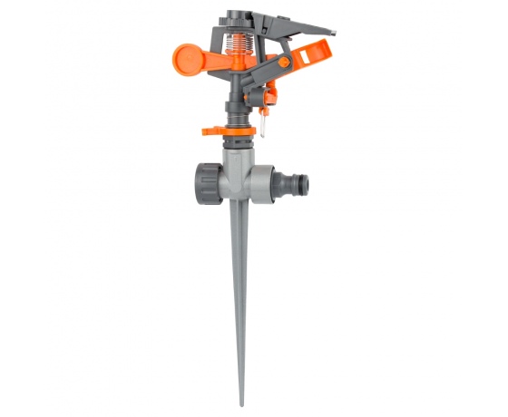 Фото 2 - Дождеватель импульсный на металлическом колышке (ABS+AL) FLORA (5013234)