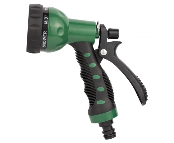 Фото 2 - Пистолет-распылитель 7-ми режимный (ABS+TPR) металлическая заклепка GRAD (5012495)