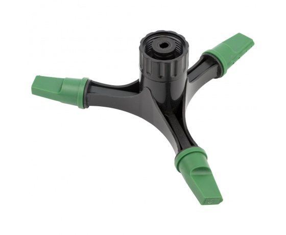 Фото 13 - Дождеватель круговой на пластиковом колышке с боковой подачей (ABS) GRAD (5014115)