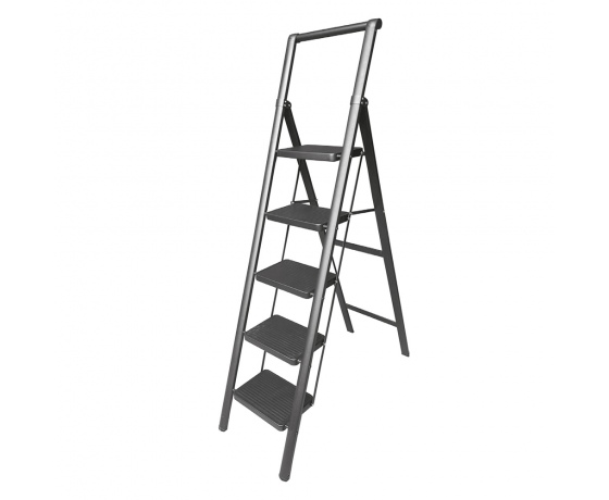 Фото 2 - Стремянка алюминиевая Loft 5 ступени SIGMA (5036334)