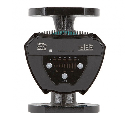 Фото 3 - Насос циркуляционный энергосберегающий фланц 10-185Вт Hmax 10м Qmax 167л/мин DN40 220мм + ответн флан AQUATICA GPA40-10F/220 IV (774086)