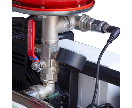 Фото 8 - Cтанция повышения давления 2×1.1кВт Hmax 58м Qmax 120л/мин нерж 24л + частотное регулирование LEO 3.0 (2ECHm4-60-2AVF-1.1M-24)