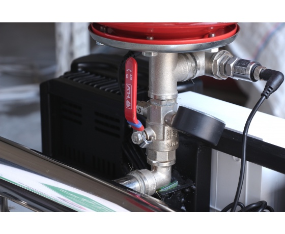 Фото 8 - Станция повышения давления 2×1.1кВт Hmax 48м Qmax 120л/мин нерж 8л + частотное регулирование LEO 3.0 (2ECHm4-50-2AVF-1.1M-8)