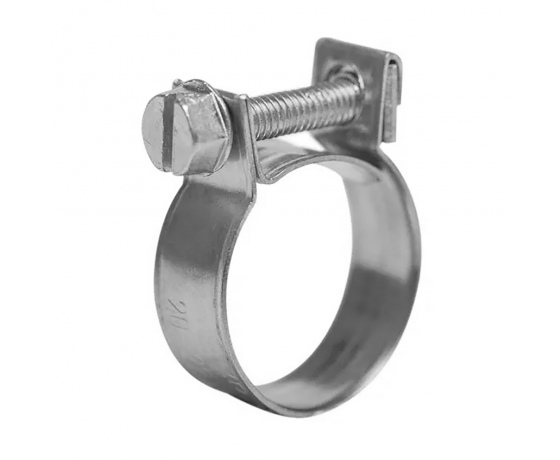 Фото 2 - Хомут силовой оцинкованный Mini 9мм Ø7-9мм 50шт SIGMA (2507531)