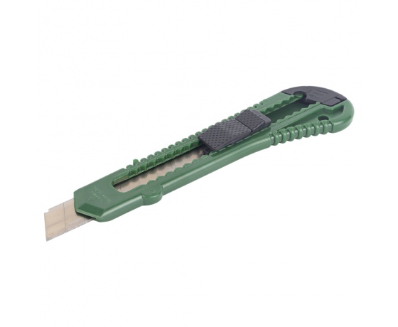 Фото 5 - Нож сегментный лезвие 18мм корпус пластиковый автоматический замок GRAD (8215365)