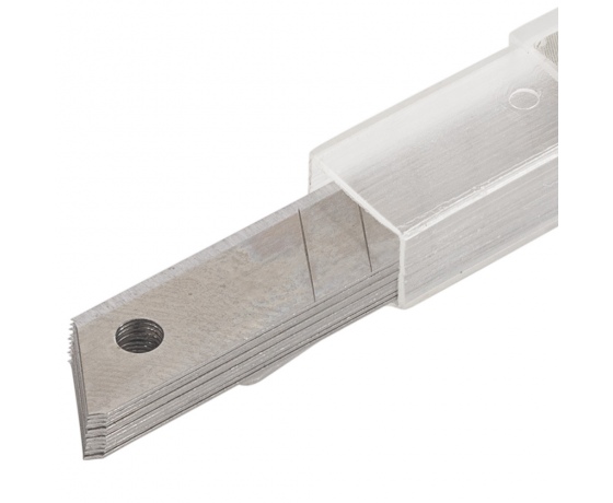 Фото 6 - Лезвия сменные прямые 9×90×0.4мм 12 сегментов 10шт GRAD (8219095)